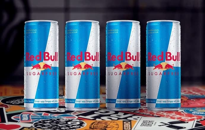 4 pack - Red Bull Sugarfree