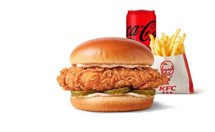 Classic KFC Sandwich Meal