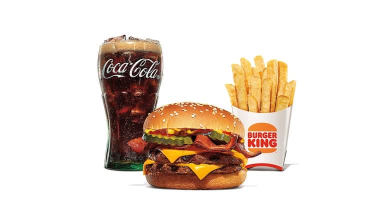 Double Cheese & Bacon Meal