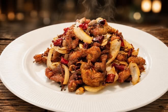 Spicy Chicken 辣子鸡