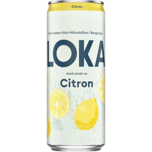 Mineralvatten citron