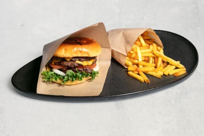 Husets Cheeseburgare Med Shiitake