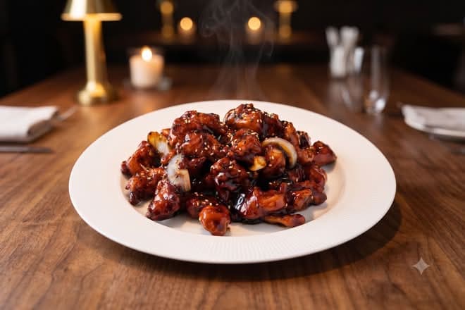 Fried Pork Rib Chop in Sweet & Sour Sauce 糖醋排条