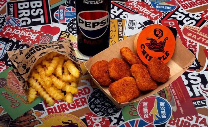 Spicy Chicken Nuggets Meal 6 pcs