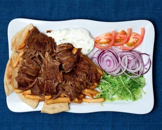 Gyros Fläsk Tallrik