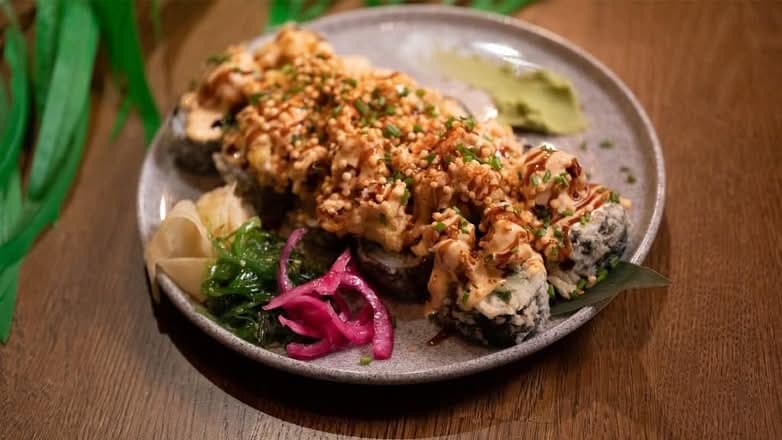 Volcano Tempura maki
