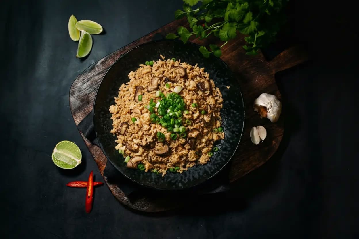 SHIITAKE FRIED RICE