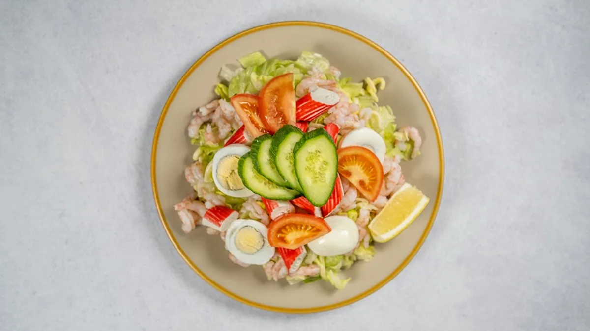Krabbfishsallad