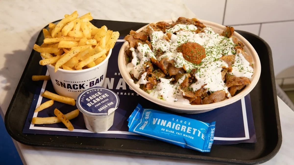 Kalvkebabsallad