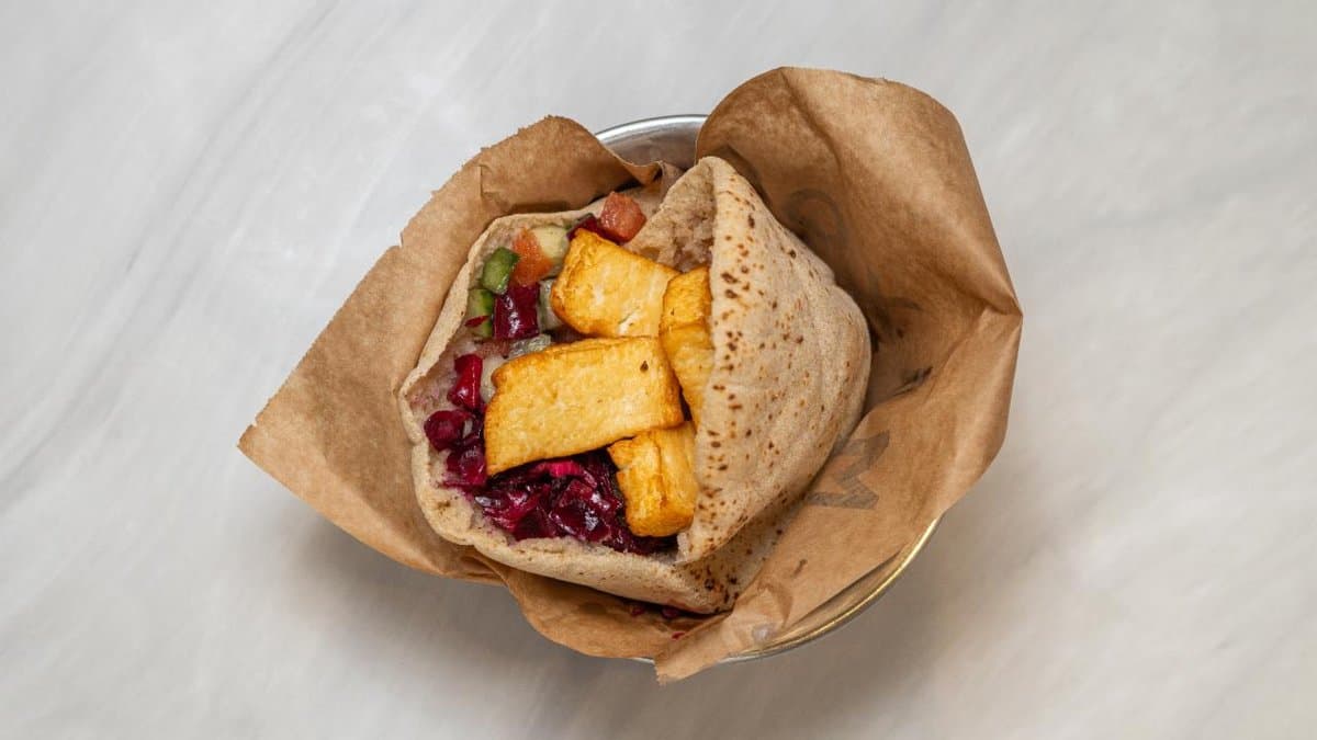 Halloumi i pita