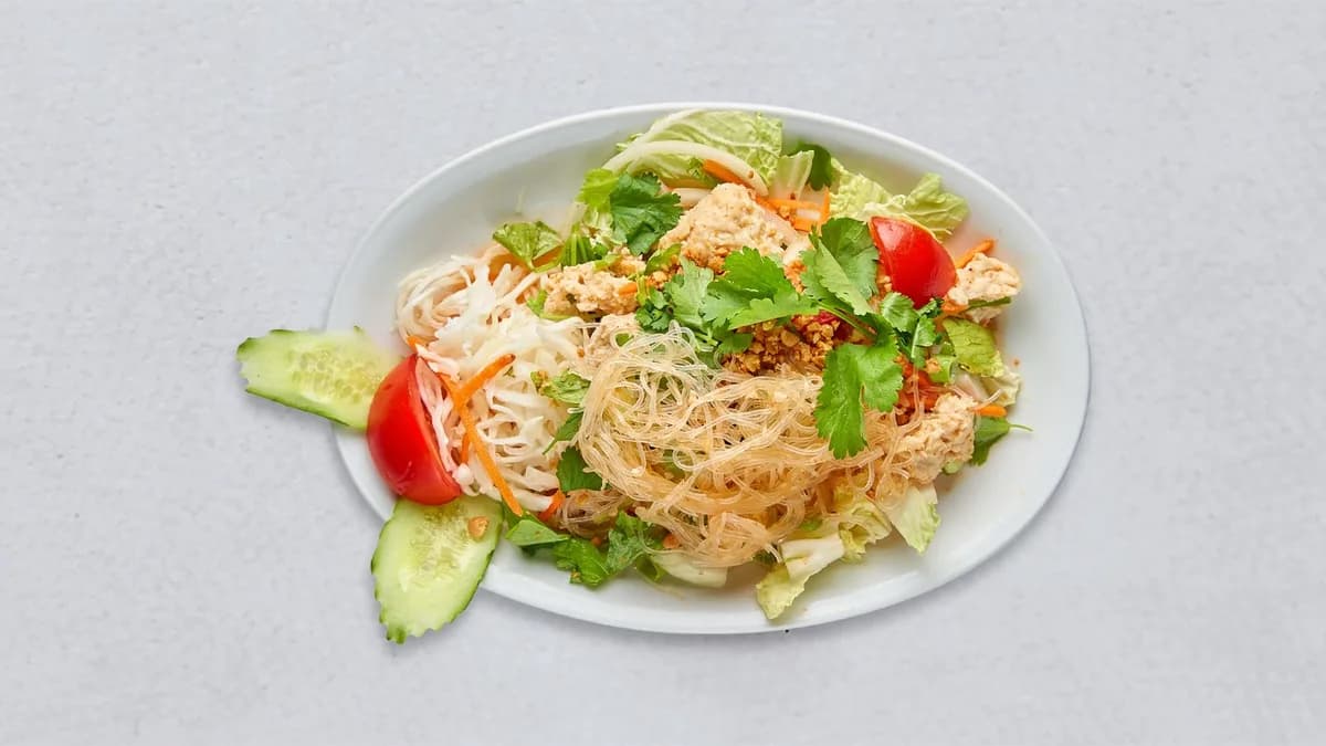 Sallad & Glasnudlar