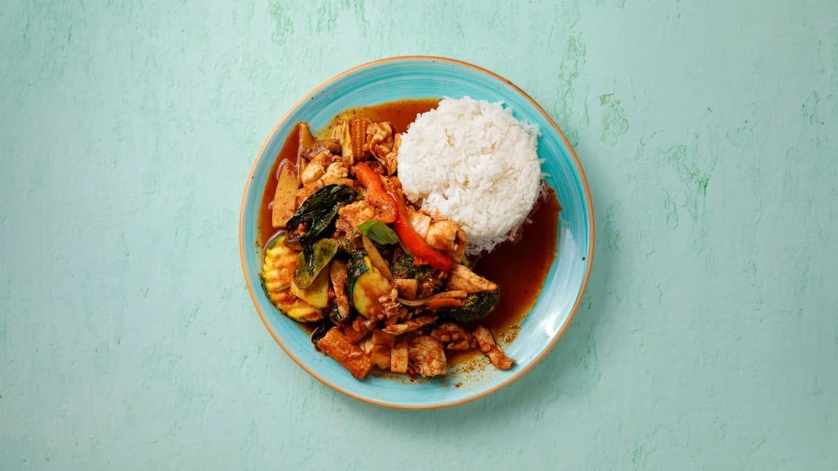 20. Röd Curry Wok