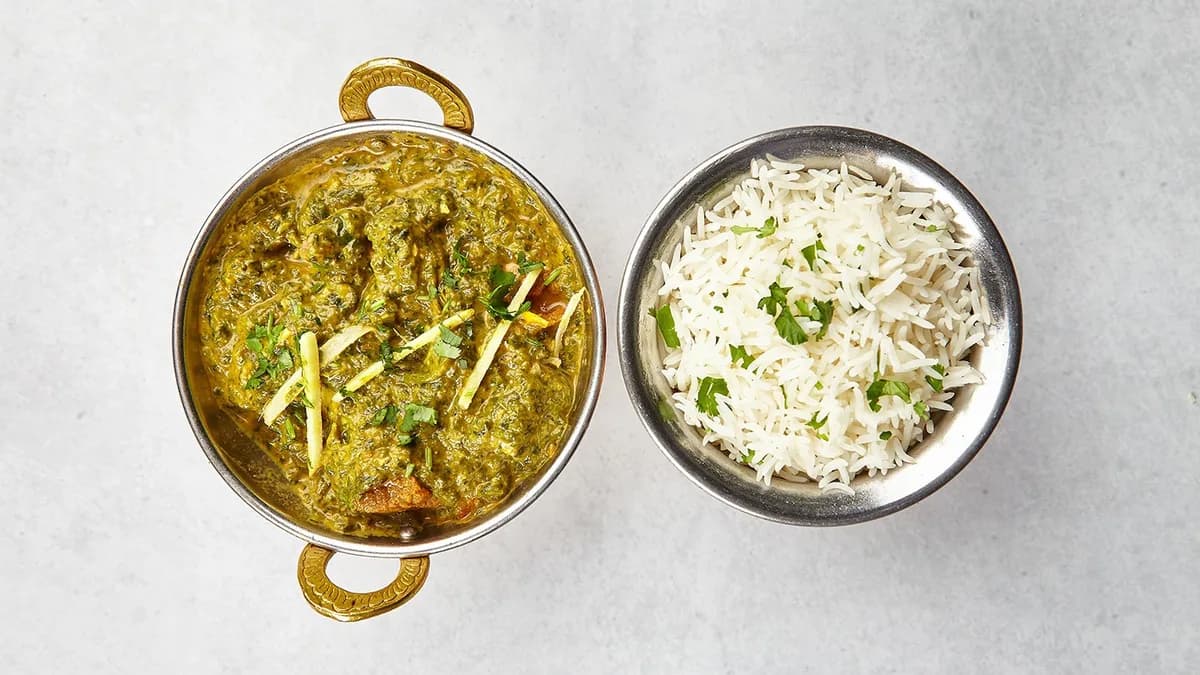 Palak Shrimps