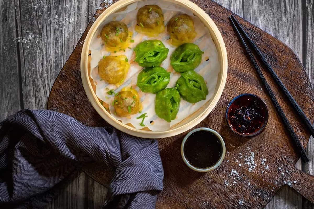DUMPLINGS BASKET (Vegan) - 10st