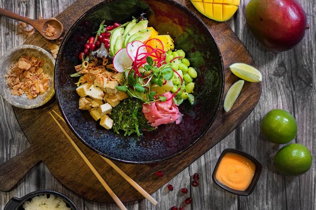 VEGAN POKE BOWL
