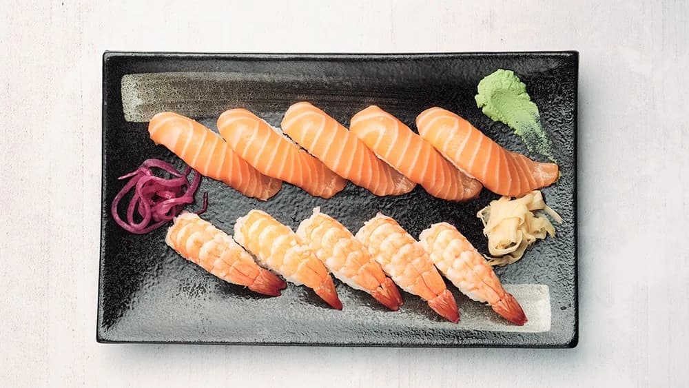 Lax- & Räksushi