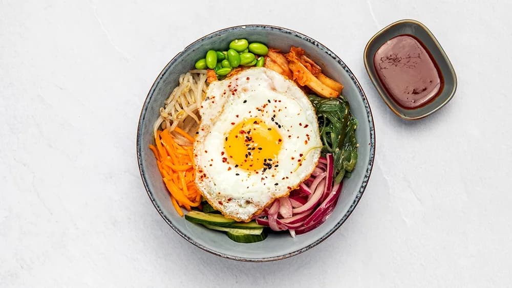 Vegetarisk Bibimbap