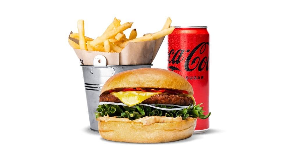 Vegan Chiliburgare Meal