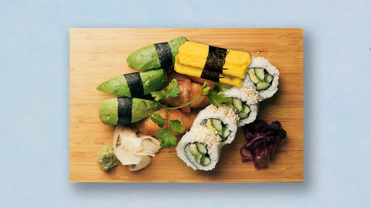 Vegetarisk Sushi