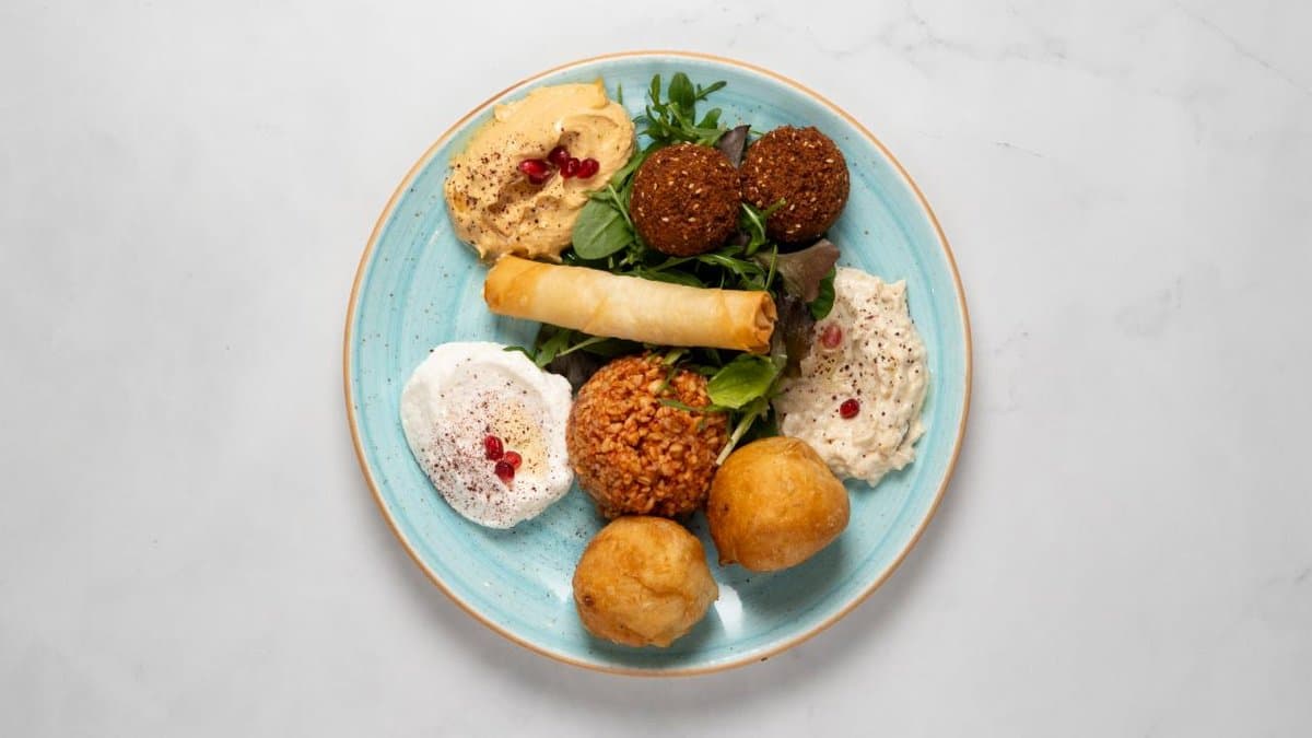 Vegetarisk Meze + Dryck