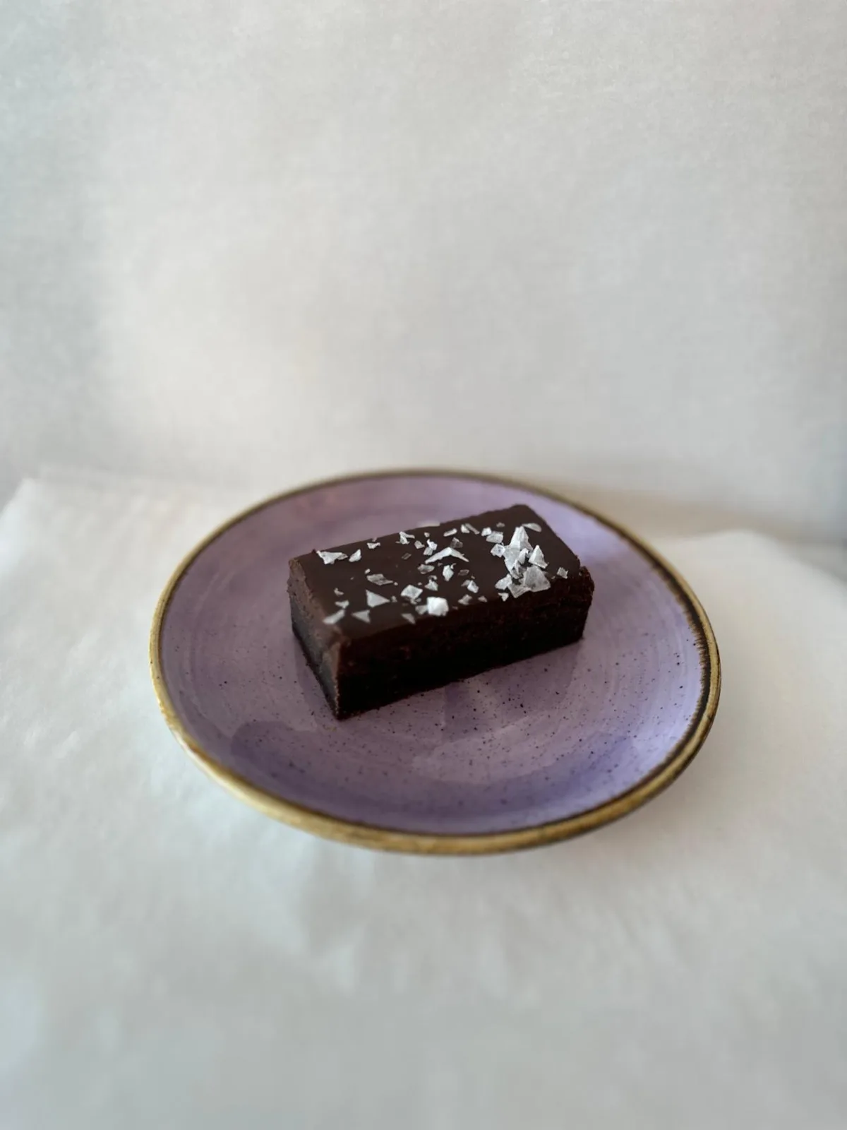 Choklad brownie med ganache