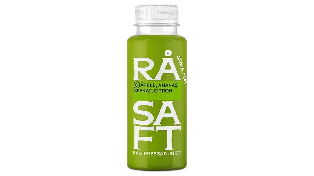råsaft: ananas-spenat