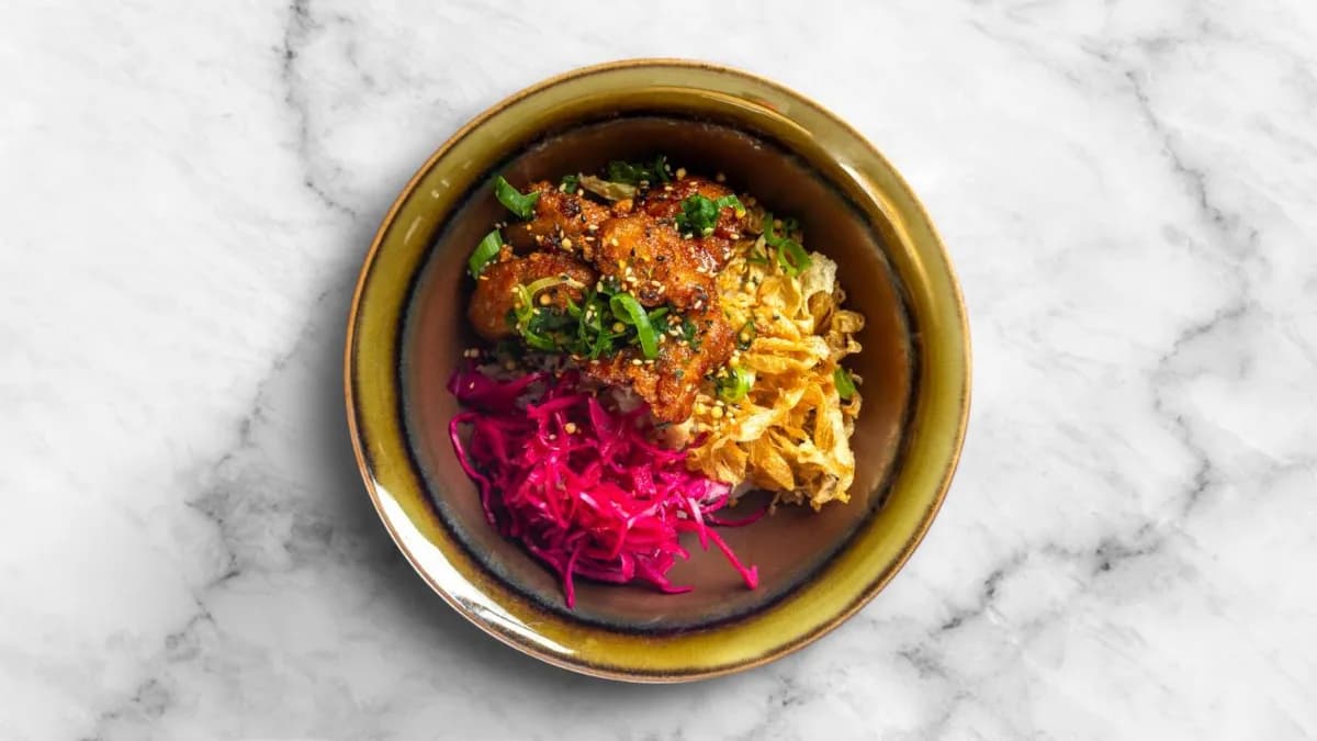Sticky Chicken Bowl