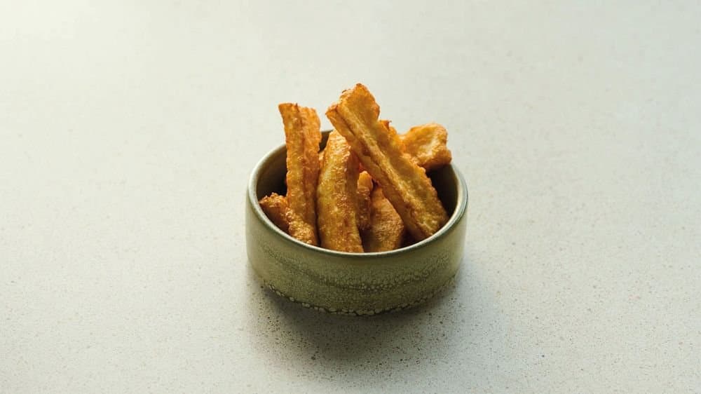 Halloumi strips