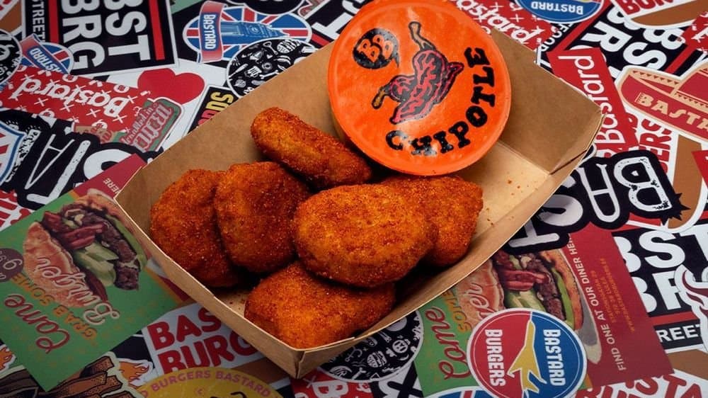 Spicy Chicken Nuggets 6 pcs + Dip