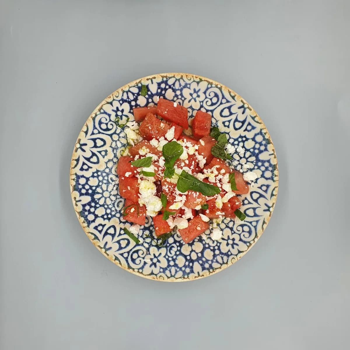 Vattenmelon & Feta Sallad