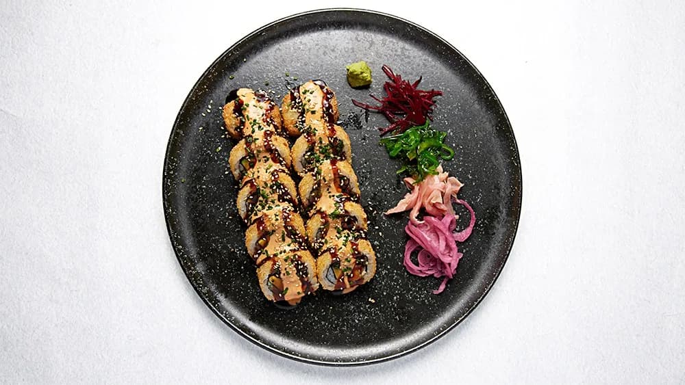 Friterad Shrimp Roll