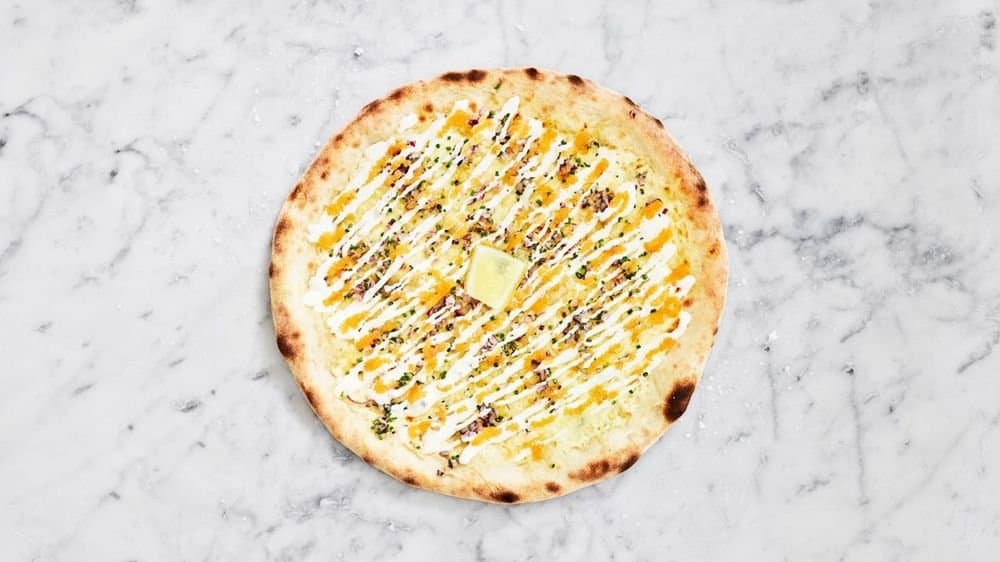Löjromspizza - Kombo
