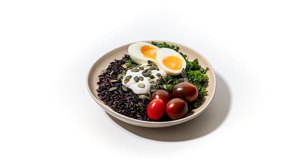 egg & kale bowl