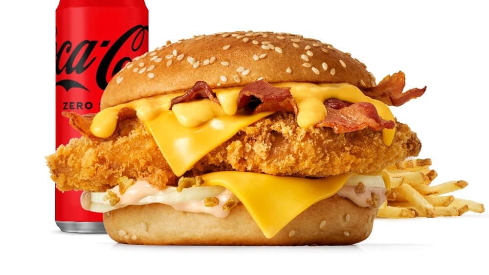 Cheddar Melt Grand Chicken 'n' Bacon-mål