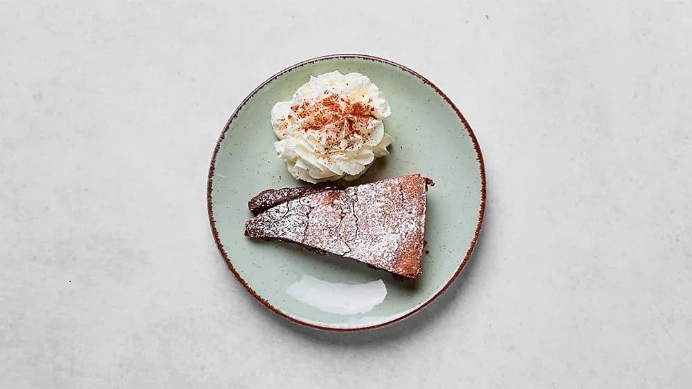 Jacobs Kladdkaka m Grädde.