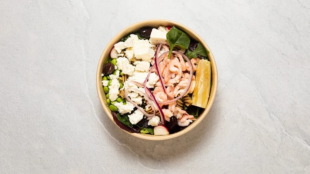 Bowl - Räkor & Feta