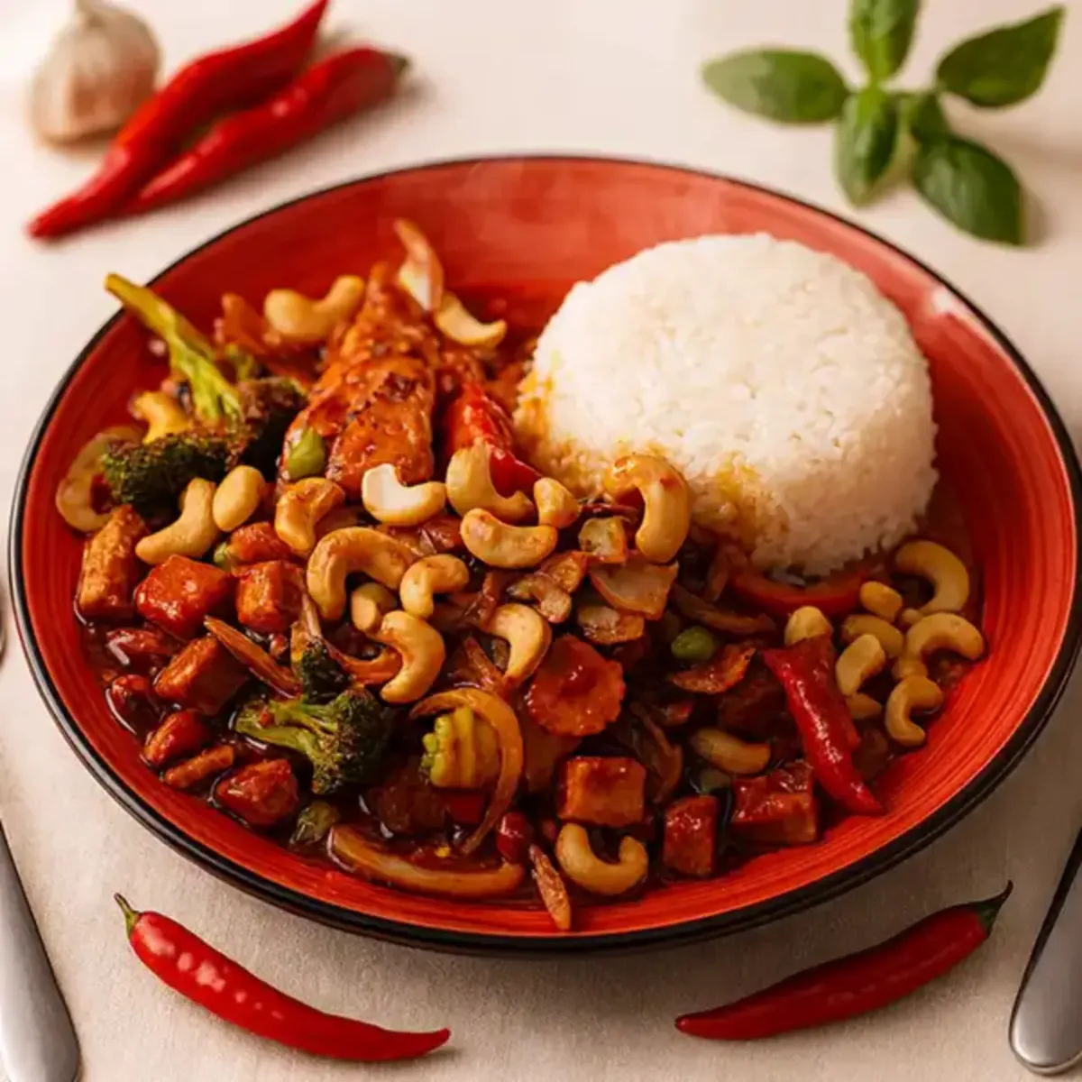 19. Cashew Wok 🌶️
