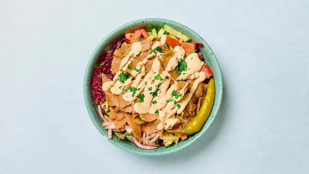 1. Kebabsallad