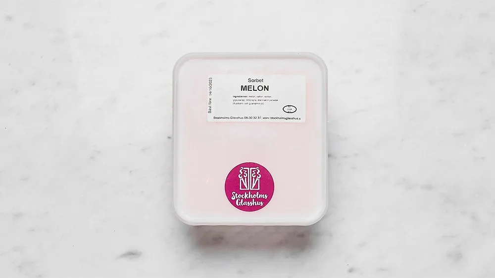 Melonsorbet
