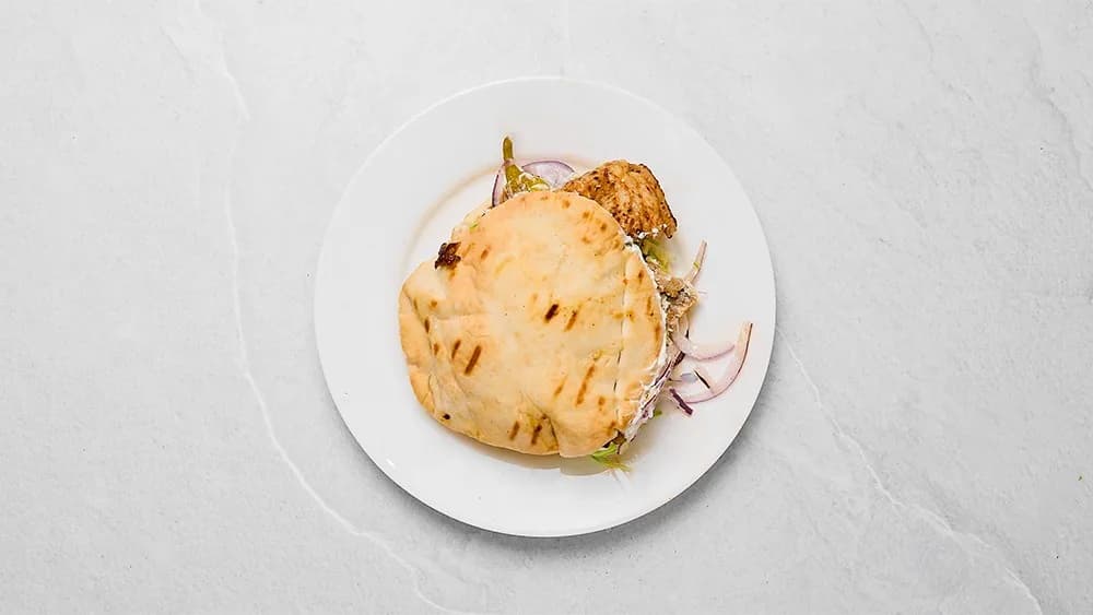 Gyros Med Bröd