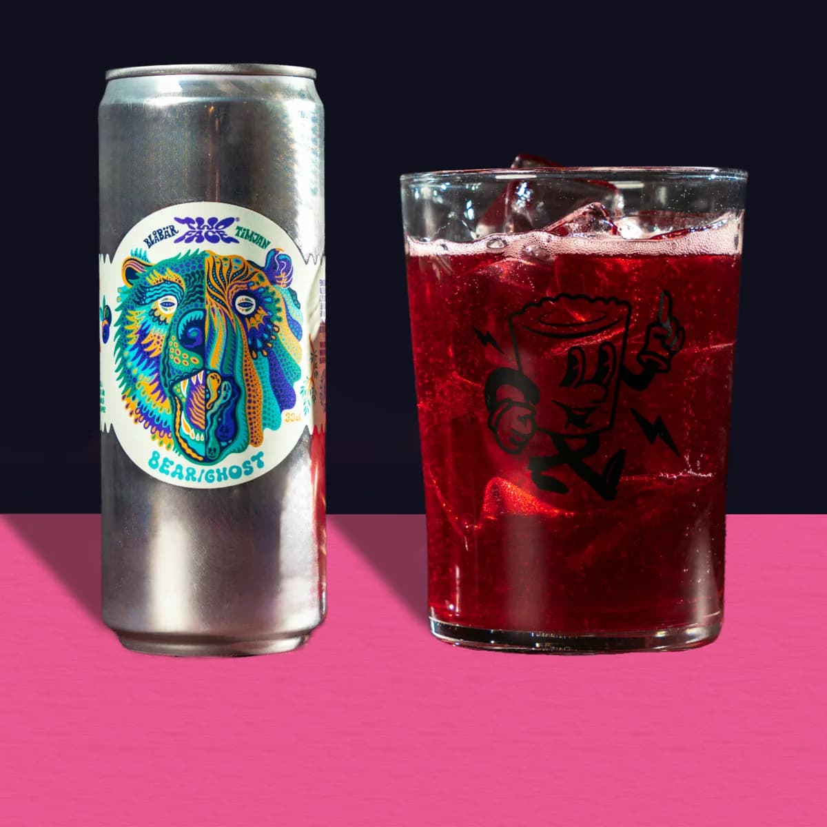 Two Face kombucha Blueberry