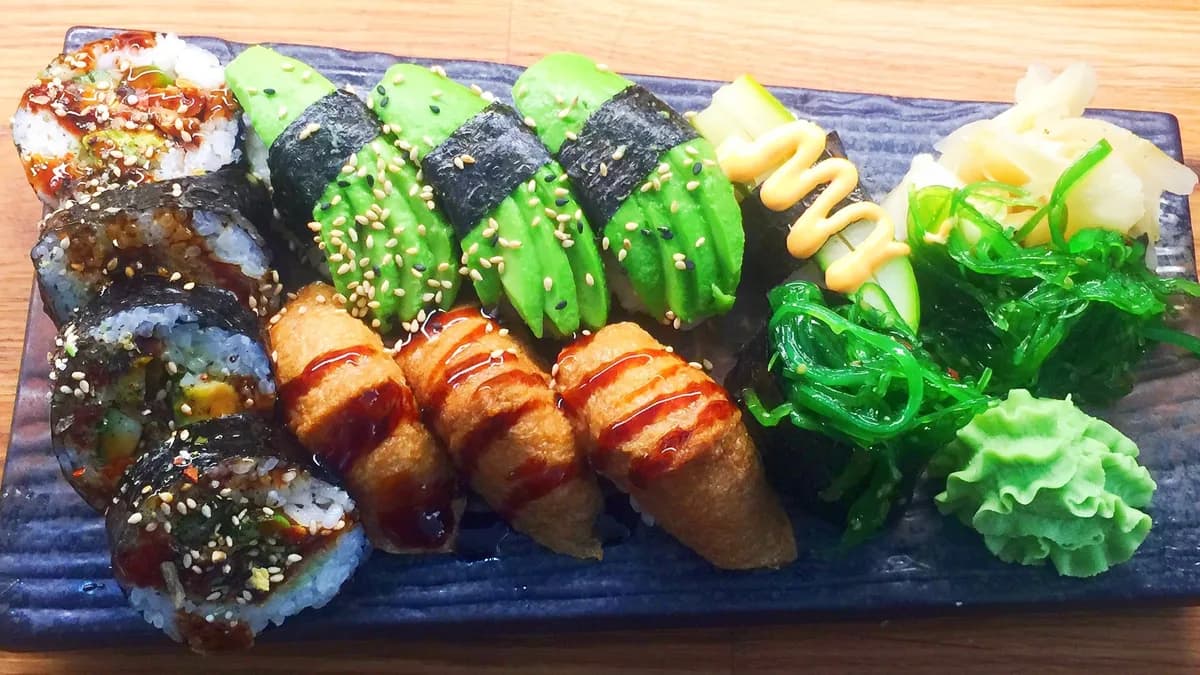 Vegetarisk Sushi