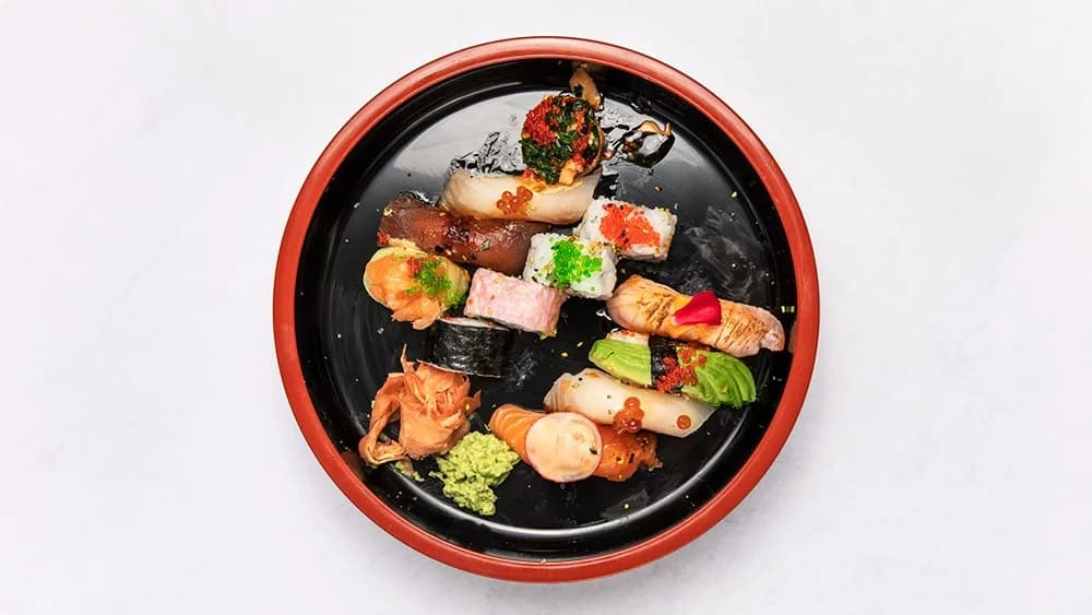 Mellan sushi o sashimi