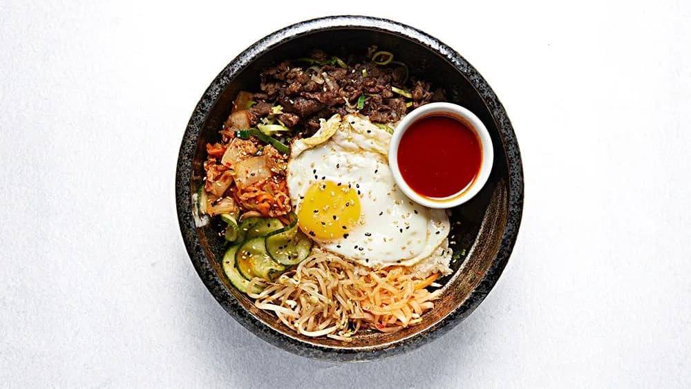 Bibimbap Nötkött