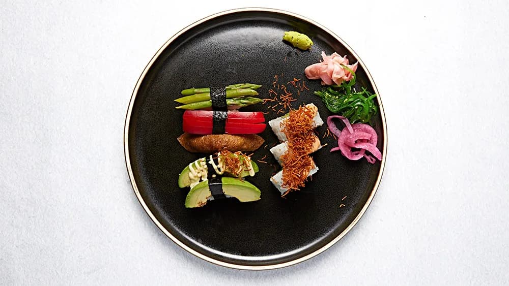 Vegetarisk Sushi - 14 bitar