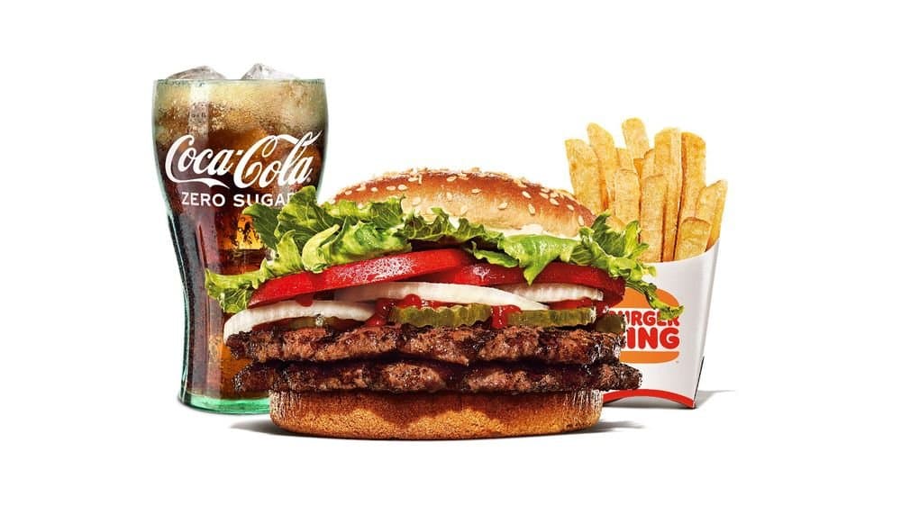 Double Whopper Meal