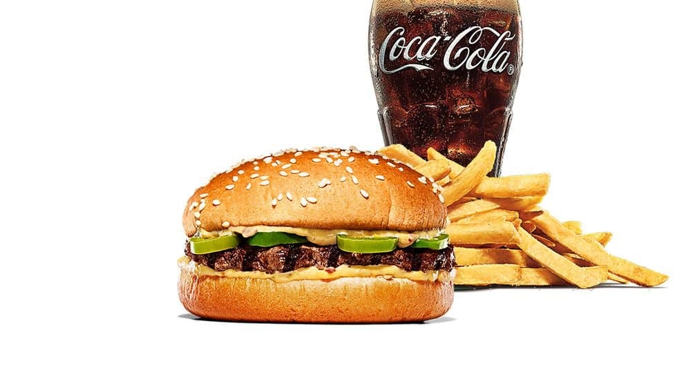 Chili Cheese Burger Meal