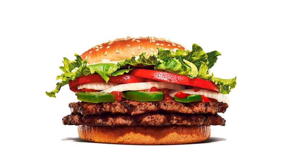 Double Kebab Style Whopper