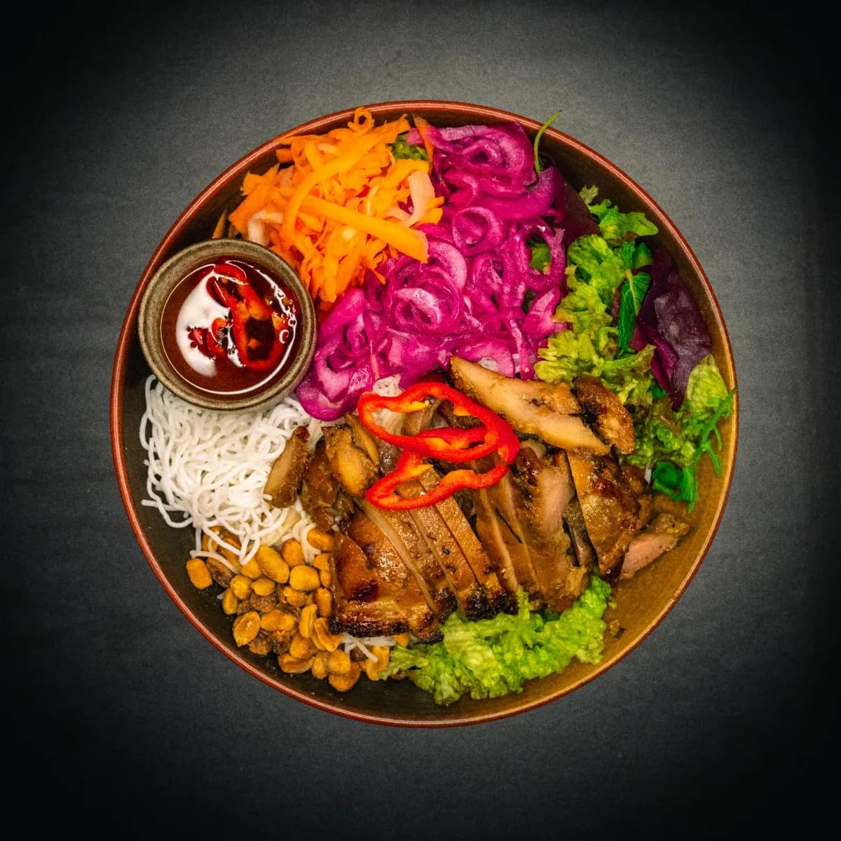 Risnudelsallad