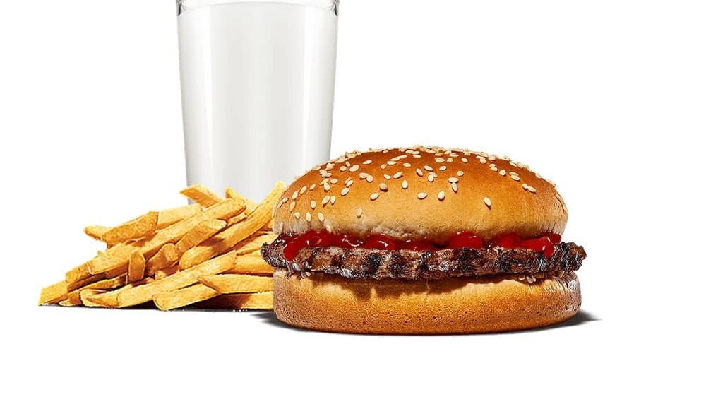 King Jr. Hamburger Meal
